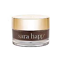 sara happ The Lip Scrub: Brown Sugar Scrub, Exfoliating Lip Treatment, Moisturizer for Dry and Flaky Lips, Vegan, 0.5 oz