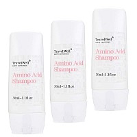 Travelwell Hotel Toiletries Amenities Travel Size Guest Shampoo 1.0 Fl Oz/30ml, Individually Wrapped 50 Bottles per Box