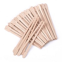 Whaline Wax Spatulas 400 Packs Small Wooden Waxing Applicator Sticks Face & Eyebrows Hair Removal Sticks