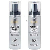Pack of 2 Milani Make It Last Setting Spray 16 HR Wear, Make It Last (03)