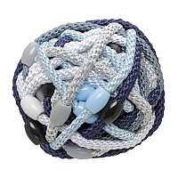 L. Erickson Narrow Grab & Go Pony Ball, Atlantic, Set of Thirty - Exceptionally Secure with Gentle Hold
