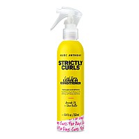 Marc Anthony Leave-In Conditioner, Strictly Curls - Shea Butter, Vitamin E & Avocado Oil Softens & Defines Coarse Curls - Sulfate-Free Anti-Frizz Styling Product For Curly, & Wavy Hair