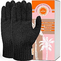 Sun Labs Exfoliating Gloves for Tan Removal - 2 Body Exfoliator Gloves for Sun Tanning Lotion