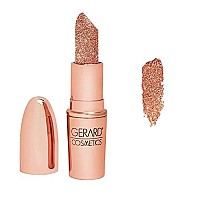 Gerard Cosmetics Glitter Lipstick Hollywood Blvd Sparkling Glitter, Fully Opaque Lip Color With Sparkling Metallic Finish Cruelty Free & Usa Made