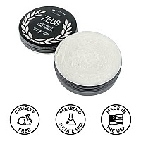 ZEUS Clay Pomade for Men, Matte Finish, Water Soluble & Extra Firm Hold Hair Styling Clay Pomade - MADE IN USA (4 oz.)
