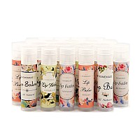 ZZYBIA Assorted T2 Adensive Lip Balm Label Sticker for Lip Balm Container Lip Balm Labels Paper Stickers 100pcs