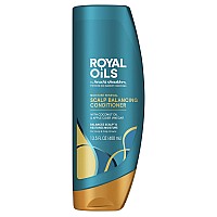 Head and Shoulders Conditioner, Moisture Renewal, Anti Dandruff Treatment and Scalp Care, Royal Oils Collection with Coconut Oil, for Natural and Curly Hair, 13.5 fl oz(Packaging May Vary)