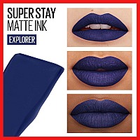 Maybelline New York SuperStay Matte Ink Liquid Lipstick, City Edition, Explorer, 0.17 Ounce