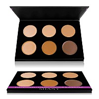 SHANY Foundation/Cream Contour & Highlighting Palette - Layer 1 - Refill for the 6 Layer Mini Masterpiece Collection Makeup Set