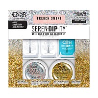 Color Club 21 Day Serendipity Dip Powder Starter Kits - Matte Glitter Manicure and Nail Art Powder - Nail Dip Powders (Confetti Cake)