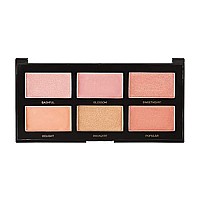 Profusion Cosmetics The Go Palette - Blush I, Long Lasting 6 Colours Face Blusher Gives Daily Glamorous Celebrity Look