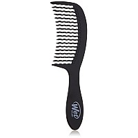 Wet Brush Detangling Comb - Black Unisex Comb 1 Count(Pack of 1)