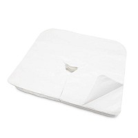 ZMDREAM Pack of 150 Disposable Massage Headrest Covers Face Rest Cradle Covers White