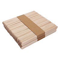 Xujia Small All Natural Wax Applicator Sticks 4 Inch (Pack of 100)