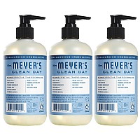 Mrs. Meyer's Hand Soap, Made with Essential Oils, Biodegradable Formula, Rain Water, 12.5 fl. oz - Pack of 3