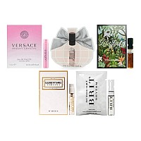 Women's fragrance Samples set of 5 - Lot of 5 High end Perfume Vials