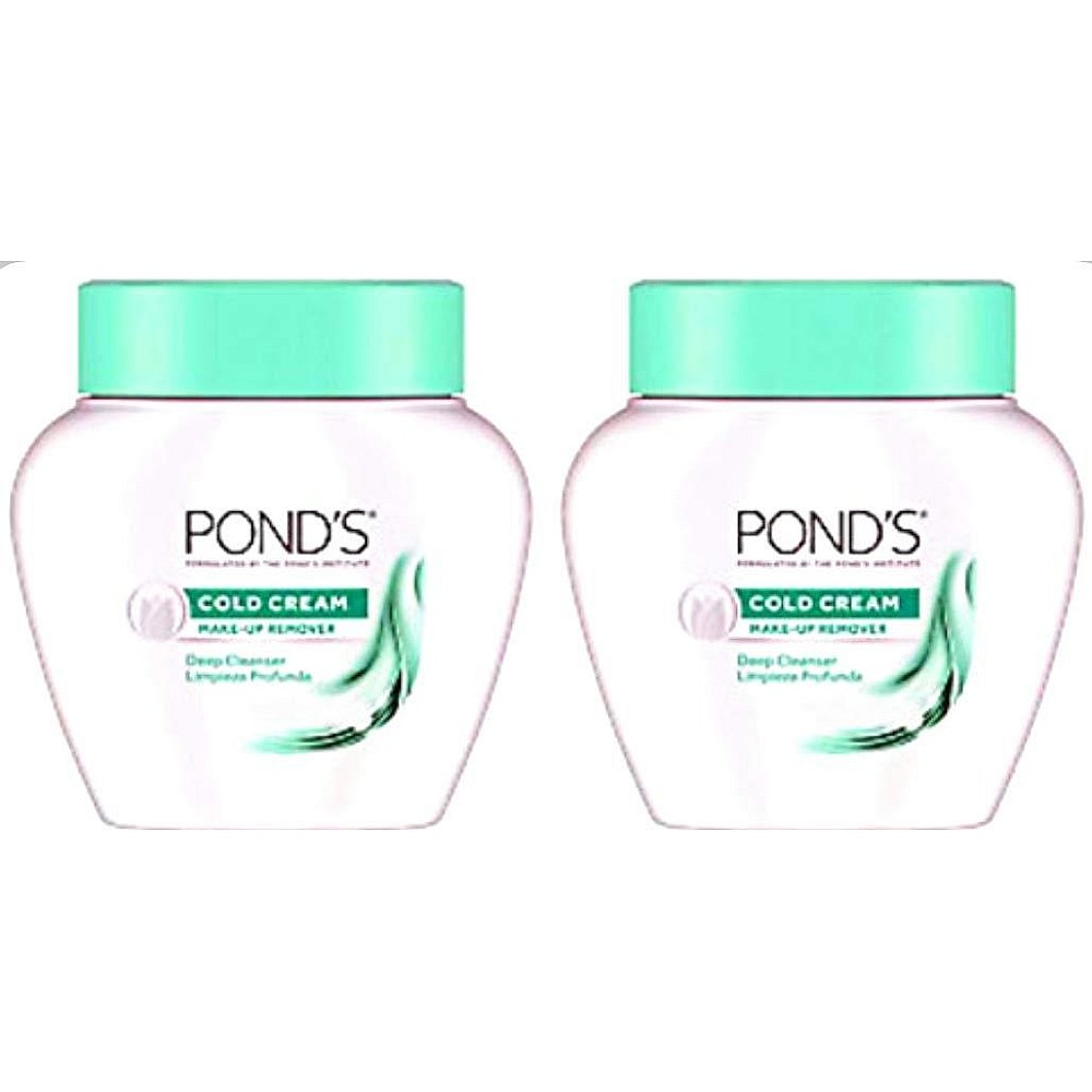 (2 pack) Pond's Cold Cream Cleanser [ Travel Size 1.78 oz / 50g ]