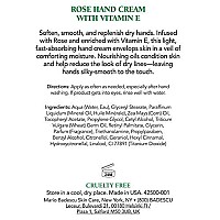Mario Badescu Rose Hand Cream with Vitamin E for Men and Women, Non-Greasy, Light and Fast-Absorbing Hand Cream for Dry Cracked Hands, Ideal for All Skin Types, 3 Oz