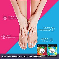 BODIPURE Premium Keratin Gloves and Socks - Anti-aging Moisturizing Gloves & Socks for Dry Hands and Cracked Heels - Hand Masks & Foot Masks Made With Natural Ingredients - Pair in a Pack - (6+6 Pack)