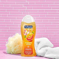 Softsoap Body Wash, Honeysuckle & Orange Burst Body Wash, 20 Ounce, 4 Pack