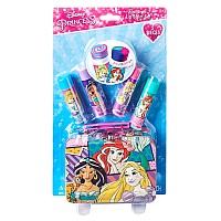 Disney Princess 5-Piece Kids Lip Balm Tin Stocking Stuffer Gift Set