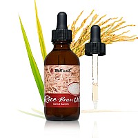 Well's Rice Bran Oil 2 fl oz | Stimulate Hair Growth | Softness and Shine for Hair I Improves Hair Growth I Reduces Split Ends I Strengthens Hair Roots | Result in 4-6 Weeks