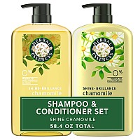 Herbal Essences Shine Collection Shampoo and Conditioner Bundle, with Chamomile, Color Safe, 29.2 Fl Oz