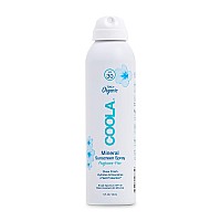 COOLA Organic Mineral Sunscreen SPF 30 Sunblock Spray, Dermatologist Tested Skin Care for Daily Protection, Vegan and Gluten Free, Fragrance Free, 5 Fl Oz