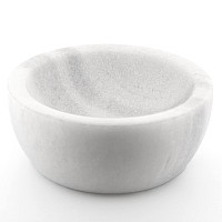 URBAN SOMBRERO ShayVe Shaving Bowl for Shaving Soap & Cream - Marble Shave Bowl For Shaving Soap & Cream - Exquisite Heat Insulated Wet Shaving Kit Addition (White)