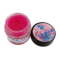 Diva Stuff Ultra Hydrating Lip Scrub for Soft Lips, Gentle Exfoliation, Moisturizer & Conditioner, Raspberry Flavor-  oz (Made in the USA)