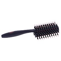 Wet Brush Straighten & Style Round Brush - for All Hair Types - A Perfect Blow Out with Less Pain, Effort and Breakage - Open Barrel Design For High Speed Drying In Less Time