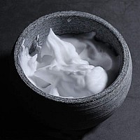 Wet Shave Bowl Shaving Soap & Cream Bowl for Men, Natural Granite Stone, Keep Warm Better, Easier to Lather