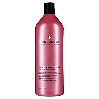 Pureology Smooth Perfection Conditioner | For Frizzy, Color-Treated Hair | Detangles & Controls Frizz | Sulfate-Free | Vegan | Updated Packaging | 33.8 Fl. Oz. |