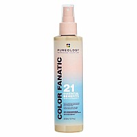 Pureology Color Fanatic Leave-in Conditioner Hair Treatment Detangler Spray | Protects Color From Fading | Heat Protectant | Vegan | 6.7 Fl Oz