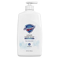Safeguard Liquid Hand Soap, Micellar Deep Cleansing, Fresh Clean Scent | Washes Away Bacteria - 25 Ounce Bottle (Pack of 1)