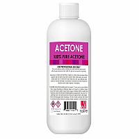 Nailite Nail Polish Remover - 100% Pure Acetone, Quick Professional Ultra-Powerful Remover, for Natural, Gel, Acrylic, Shellac Nails and Dark Colored Paints (8 Fl. Oz.)