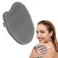 RamPula Body Scrubber, Exfoliating Body Brush, Silicone Shower Brush for Use in Shower, Gentle Exfoliating and SPA Massage for Kids Women Men All Kind of Skin