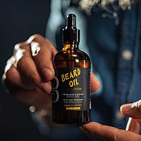 Level 3 Beard Oil - Promotes Fast Beard Growth L3 - Soften and Restores Facial Hair - Level Three Scented Beard Oil for Men Growth - Natural Oils