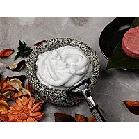 URBAN SOMBRERO ShayVe Shaving Bowl for Shaving Soap & Cream - Granite Shave Bowl For Shaving Soap & Cream - Exquisite Heat Insulated Wet Shaving Kit Addition (Grey Granite)