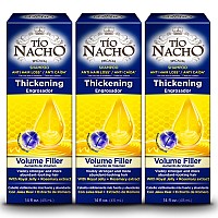 Tio Nacho Anti Hair Loss Thickening Volume Filler Shampoo with Royal Jelly & Rosemary, Volumizing & Body-Boosting Hair Care 14 Fluid Ounces (Pack of 3)