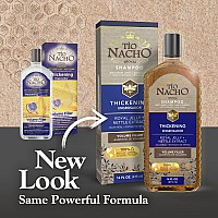 Tio Nacho Anti Hair Loss Thickening Volume Filler Shampoo with Royal Jelly & Rosemary, Volumizing & Body-Boosting Hair Care 14 Fluid Ounces (Pack of 3)