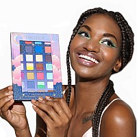 Pacifica Beauty, Stellar Gaze Eye Shadow Palette, 28 Eyeshadow Shades, Mineral Eyeshadow, Matte, Shimmer and Glitter Mica Shades, Vitamin E, Made from 100% Recyclable Paper, Vegan and Cruelty Free