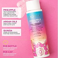 Pacifica Beauty Pineapple Curls Defining Shampoo + Pineapple Curls Defining Conditioner | Hyaluronic Acid | For Curly and Textured Hair | 100% Vegan & Cruelty Free | 2 Piece Set - Packaging May Vary
