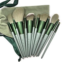 SPATI Makeup Brushes 13 PCs Makeup Brush Set Premium Synthetic Foundation Brush Blending Face Powder Blush Concealers Eyeshadow Brush Make up Brushes Set