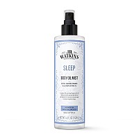 J.R. Watkins Sleep Body Oil Mist, Hydrates Skin and Encourages Restful Sleep, Natural Monoi & Sandalwood, 4.8 oz