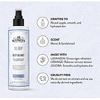 J.R. Watkins Sleep Body Oil Mist, Hydrates Skin and Encourages Restful Sleep, Natural Monoi & Sandalwood, 4.8 oz