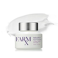 Farm Rx Bakuchiol Eye Cream - Vegan Revitalizing Cream to Reduce Dark Circles and Wrinkles Under and Around the Eyes, an Alternative to Retinol (30ml/1 fl oz) Clean Beauty