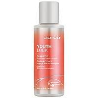 YouthLock Shampoo Formulated With Collagen | Youthful Body & Bounce | Reduce Breakage & Frizz | Soften & Detangle Hair | Boost Shine | Sulfate Free | With Arginine | 1.7 Fl Oz