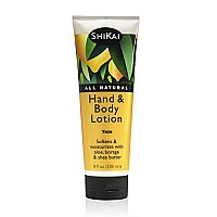 ShiKai - Yuzu Hand & Body Lotion, Plant-Based, Perfect for Daily Use, Rich in Botanical Extracts, Makes Skin Softer & More Hydrated, Mildly Formulated for Dry, Sensitive Skin, Creamy Texture (8 oz)