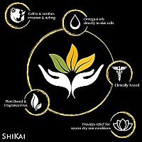 Shikai - Daily Moisturizing Shower Gel, Rich in Aloe Vera & Oatmeal That Leaves Skin Noticeably Softer & Healthier, Relief For Dry Skin, Gentle Soap-Free Formula (Vanilla, 12 Ounces)